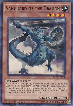 Vanguard of the Dragon [BP03-EN060] Shatterfoil Rare - Trinity Hobby