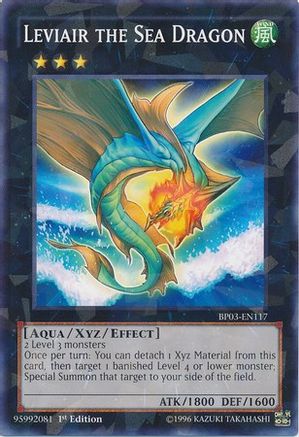 Leviair the Sea Dragon [BP03-EN117] Shatterfoil Rare - Trinity Hobby