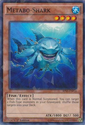 Metabo-Shark [BP03-EN068] Shatterfoil Rare - Trinity Hobby