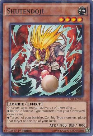 Shutendoji [BP03-EN069] Shatterfoil Rare - Trinity Hobby