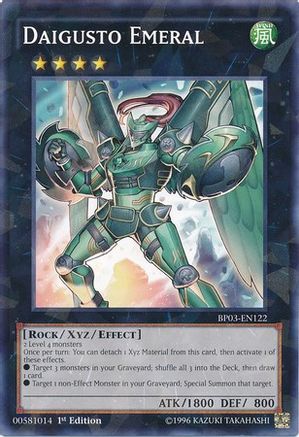 Daigusto Emeral [BP03-EN122] Shatterfoil Rare - Trinity Hobby