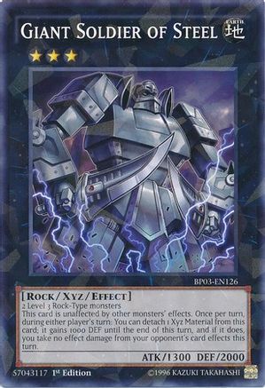 Giant Soldier of Steel [BP03-EN126] Shatterfoil Rare - Trinity Hobby