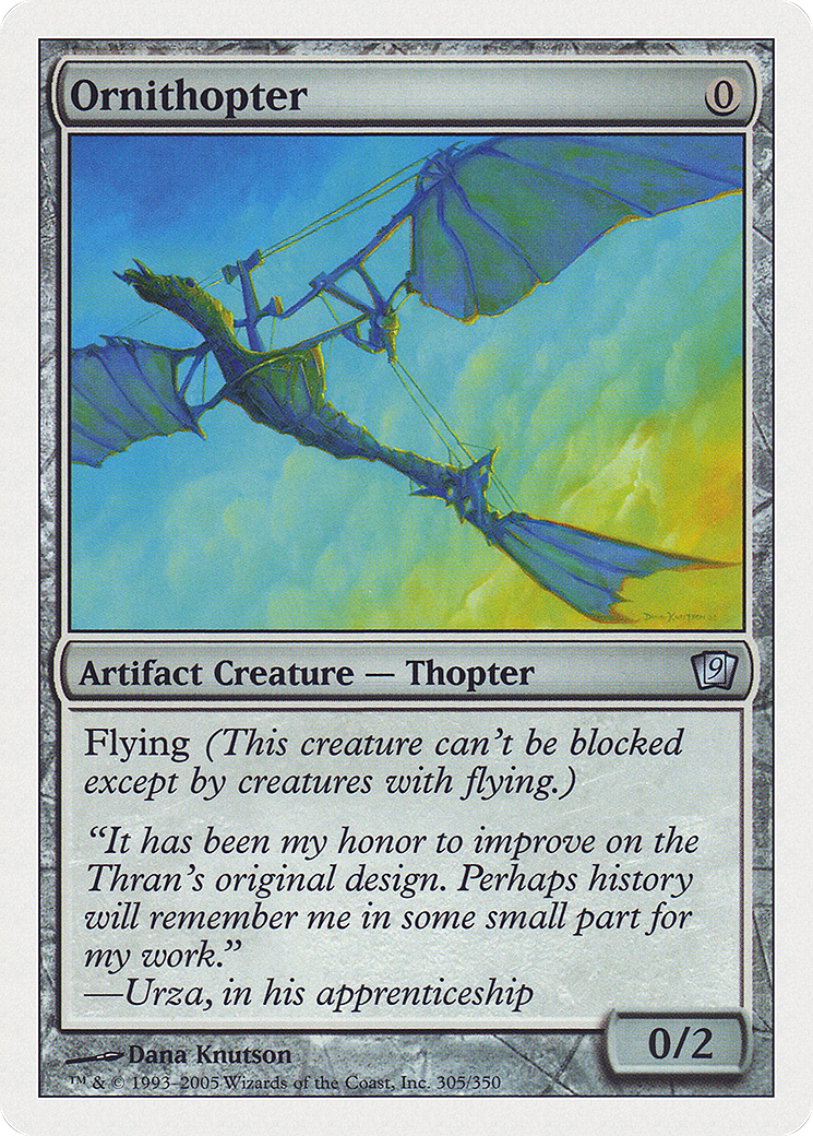 Ornithopter [Ninth Edition] - Trinity Hobby