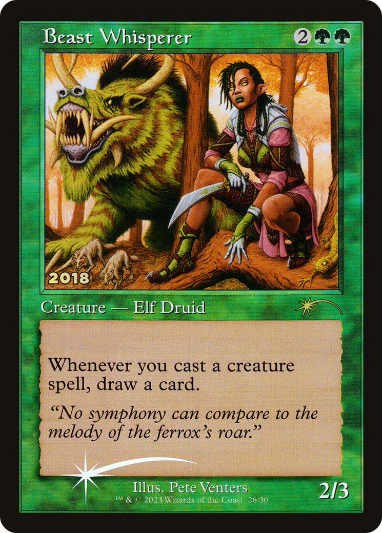 Beast Whisperer [30th Anniversary Promos] - Trinity Hobby
