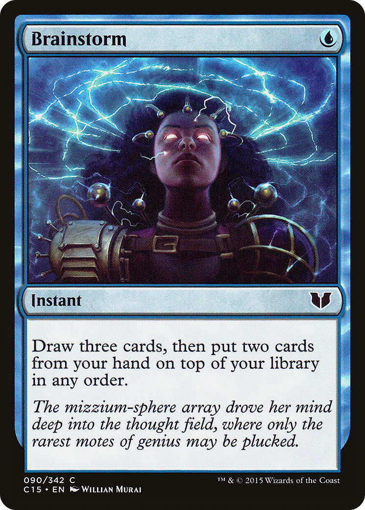 Brainstorm [Commander 2015] - Trinity Hobby