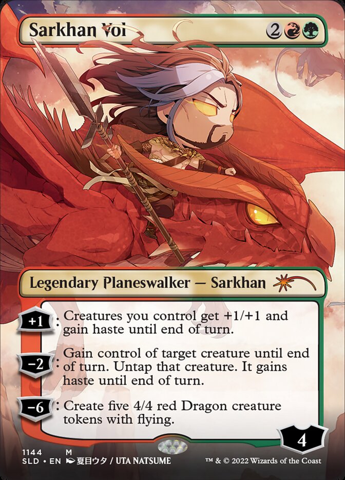 Sarkhan Vol (Borderless) [Secret Lair Drop Series] - Trinity Hobby