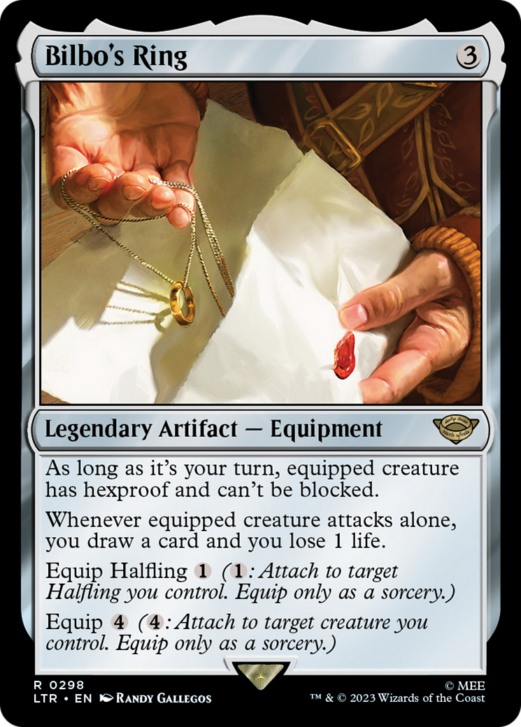 Bilbo's Ring [The Lord of the Rings: Tales of Middle-Earth] - Trinity Hobby