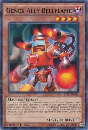 Genex Ally Bellflame [BP03-EN082] Shatterfoil Rare - Trinity Hobby