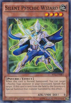 Silent Psychic Wizard [BP03-EN084] Shatterfoil Rare - Trinity Hobby