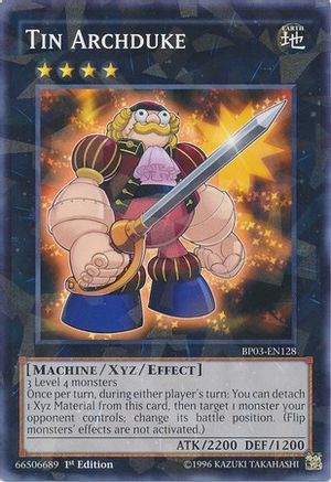Tin Archduke [BP03-EN128] Shatterfoil Rare - Trinity Hobby