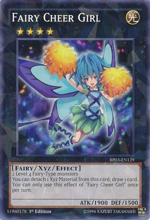 Fairy Cheer Girl [BP03-EN129] Shatterfoil Rare - Trinity Hobby