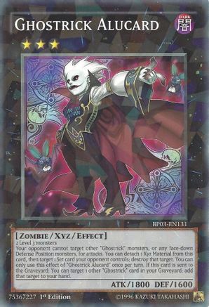 Ghostrick Alucard [BP03-EN131] Shatterfoil Rare - Trinity Hobby