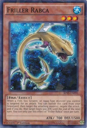 Friller Rabca [BP03-EN090] Shatterfoil Rare - Trinity Hobby