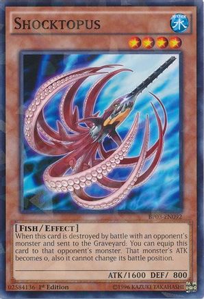 Shocktopus [BP03-EN092] Shatterfoil Rare - Trinity Hobby