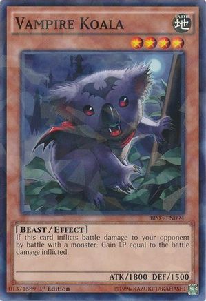 Vampire Koala [BP03-EN094] Shatterfoil Rare 