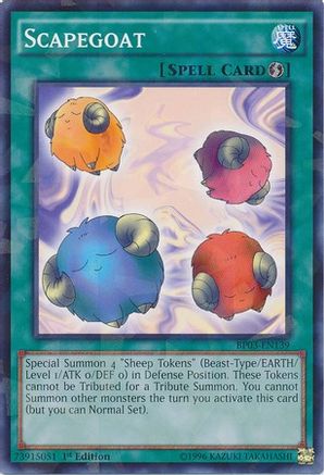 Scapegoat [BP03-EN139] Shatterfoil Rare - Trinity Hobby