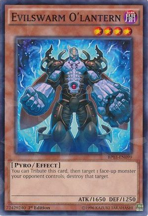 Evilswarm O'lantern [BP03-EN099] Shatterfoil Rare - Trinity Hobby
