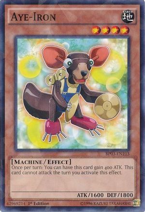 Aye-Iron [BP03-EN103] Shatterfoil Rare - Trinity Hobby