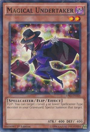 Magical Undertaker [BP03-EN105] Shatterfoil Rare - Trinity Hobby