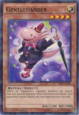 Gentlemander [BP03-EN106] Shatterfoil Rare - Trinity Hobby