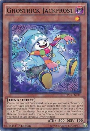 Ghostrick Jackfrost [BP03-EN111] Shatterfoil Rare - Trinity Hobby
