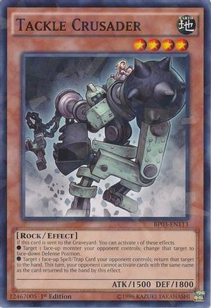 Tackle Crusader [BP03-EN113] Shatterfoil Rare - Trinity Hobby