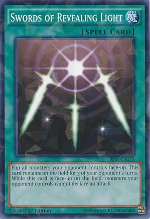 Swords of Revealing Light [BP03-EN133] Shatterfoil Rare - Trinity Hobby