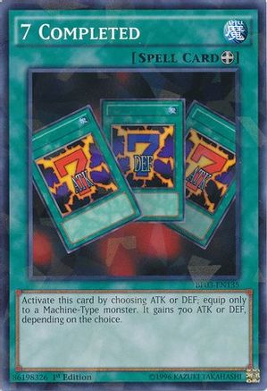 7 Completed [BP03-EN135] Shatterfoil Rare - Trinity Hobby