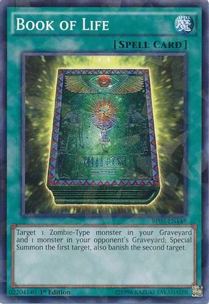 Book of Life [BP03-EN145] Shatterfoil Rare - Trinity Hobby