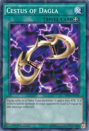 Cestus of Dagla [BP03-EN148] Shatterfoil Rare - Trinity Hobby