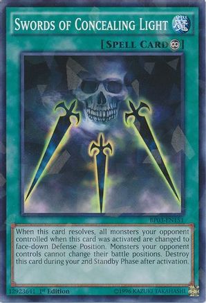 Swords of Concealing Light [BP03-EN151] Shatterfoil Rare - Trinity Hobby