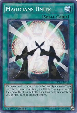 Magicians Unite [BP03-EN152] Shatterfoil Rare - Trinity Hobby