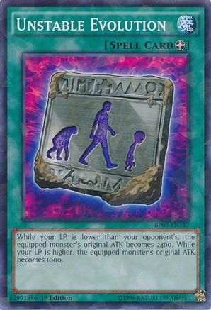 Unstable Evolution [BP03-EN157] Shatterfoil Rare - Trinity Hobby