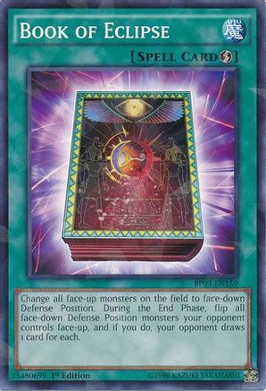 Book of Eclipse [BP03-EN159] Shatterfoil Rare - Trinity Hobby