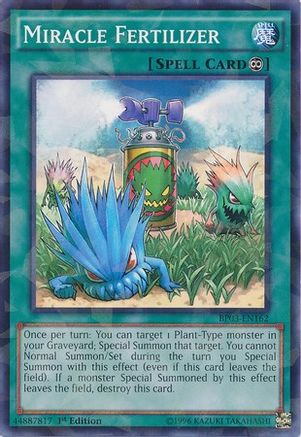 Miracle Fertilizer [BP03-EN162] Shatterfoil Rare - Trinity Hobby