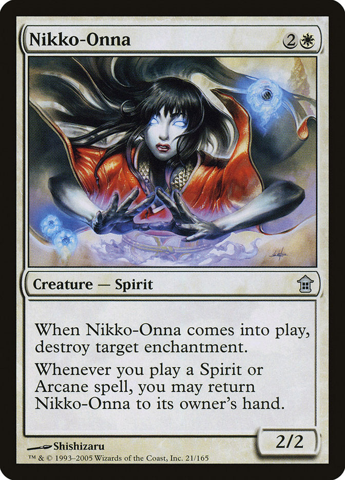 Nikko-Onna [Saviors of Kamigawa] - Trinity Hobby