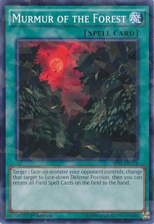 Murmur of the Forest [BP03-EN174] Shatterfoil Rare - Trinity Hobby