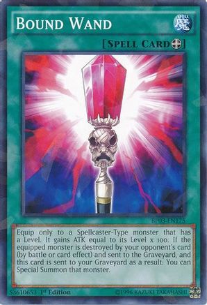 Bound Wand [BP03-EN175] Shatterfoil Rare - Trinity Hobby