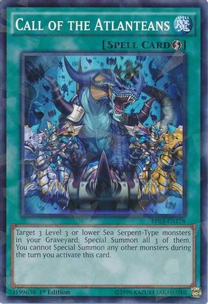 Call of the Atlanteans [BP03-EN178] Shatterfoil Rare - Trinity Hobby