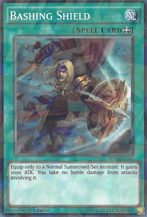 Bashing Shield [BP03-EN186] Shatterfoil Rare - Trinity Hobby