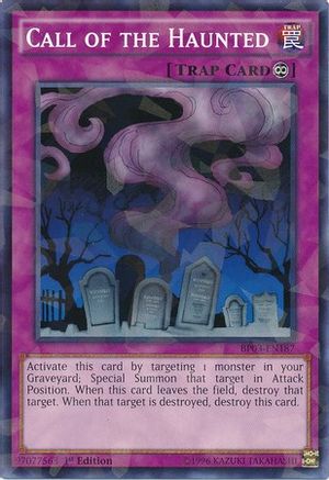 Call of the Haunted [BP03-EN187] Shatterfoil Rare - Trinity Hobby