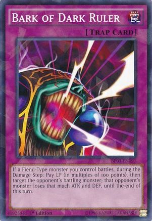 Bark of Dark Ruler [BP03-EN191] Shatterfoil Rare - Trinity Hobby