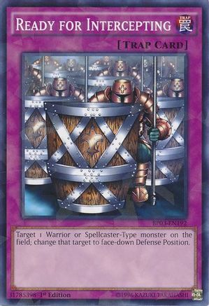 Ready for Intercepting [BP03-EN192] Shatterfoil Rare - Trinity Hobby