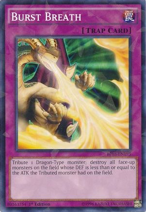 Burst Breath [BP03-EN193] Shatterfoil Rare - Trinity Hobby
