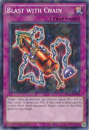 Blast with Chain [BP03-EN194] Shatterfoil Rare - Trinity Hobby