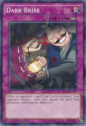 Dark Bribe [BP03-EN202] Shatterfoil Rare - Trinity Hobby