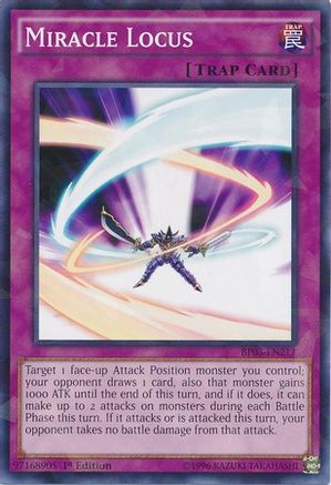 Miracle Locus [BP03-EN213] Shatterfoil Rare - Trinity Hobby
