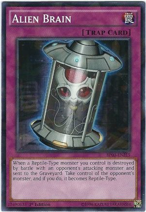 Alien Brain [BP03-EN215] Shatterfoil Rare - Trinity Hobby