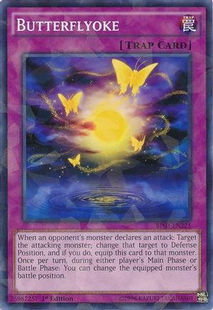 Butterflyoke [BP03-EN225] Shatterfoil Rare - Trinity Hobby