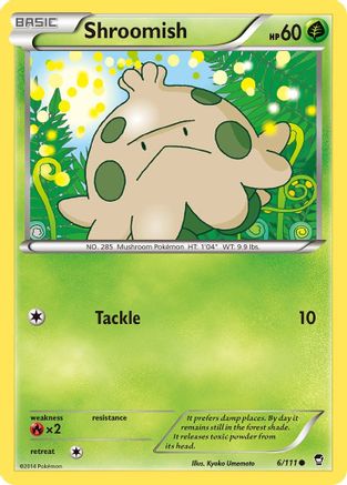 Shroomish (6/111) [XY: Furious Fists] - Trinity Hobby